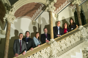 El tribunal de la segona edició dels Premis UOC-RMF format per acadèmics i profesionals del sector de les TIC.
